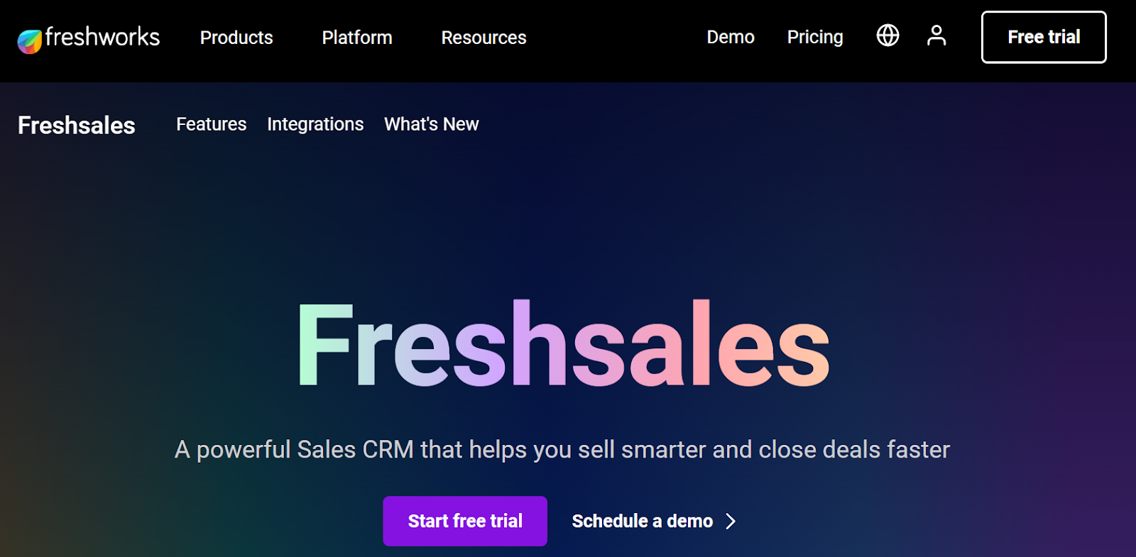 freshworks sales CRM