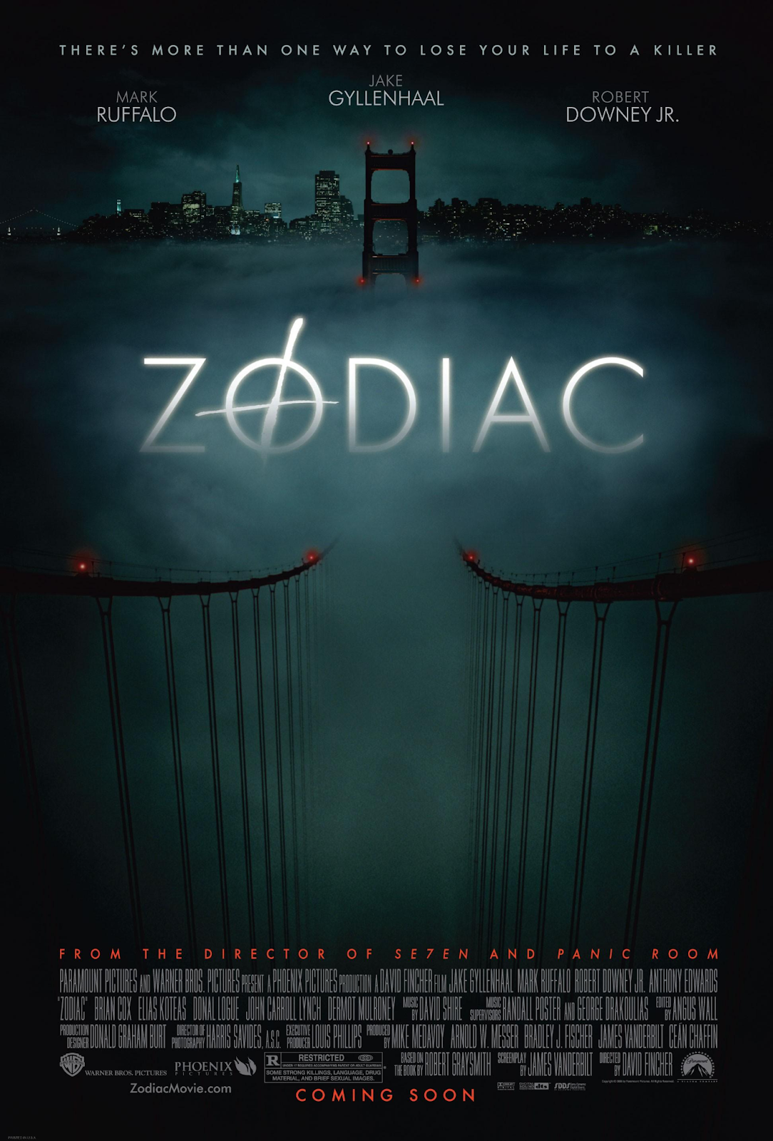 Zodiac- best drama movies