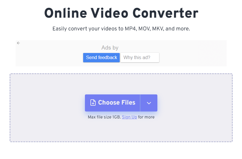 FreeConvert: Support 60+ Video Formats, Free & Secure