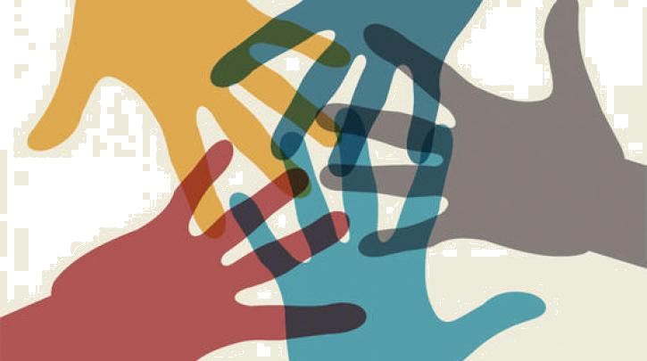 Many hands in different colors

Description automatically generated