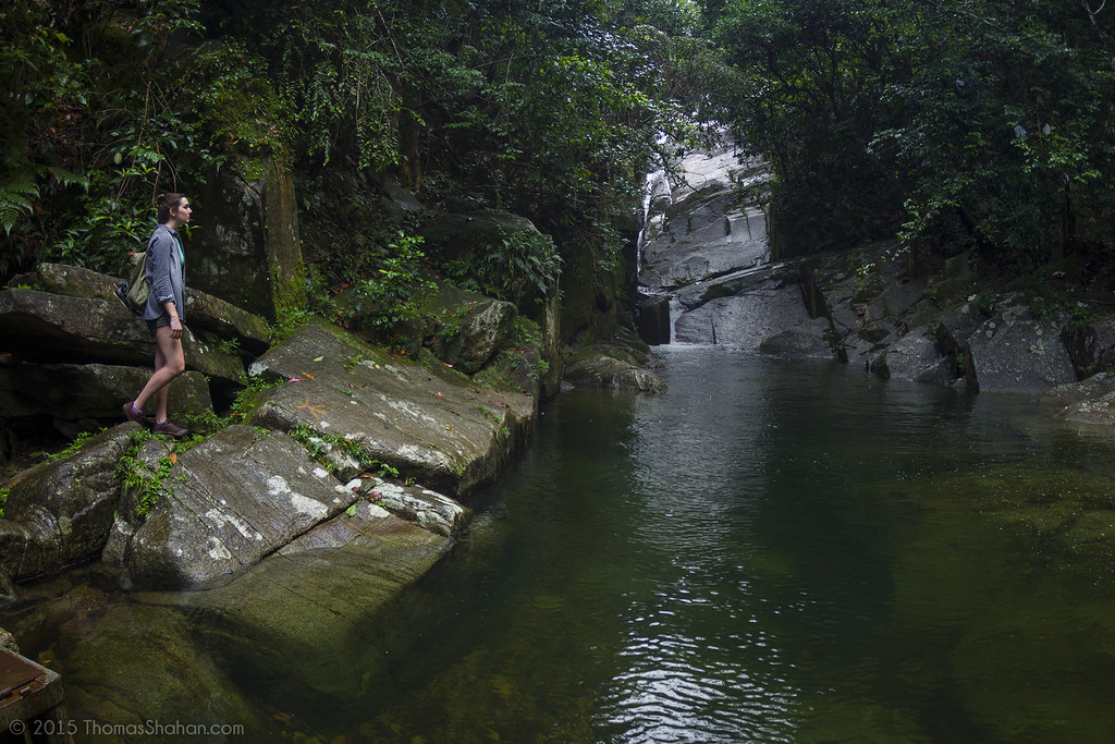 A woman exploring an adventure spot. is Peurto Rico safe