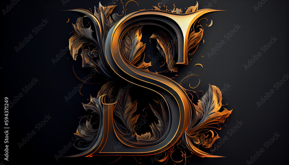 Stylish S Letter DP
