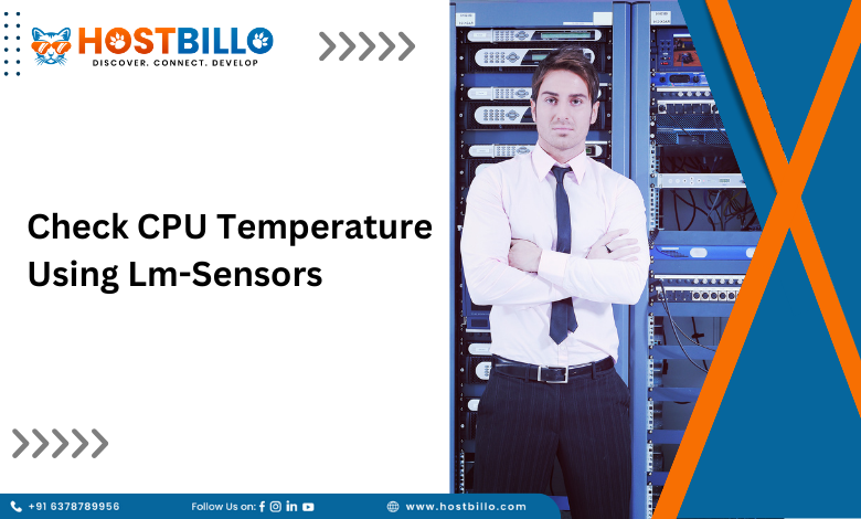 Check CPU Temperature Using Lm-Sensors