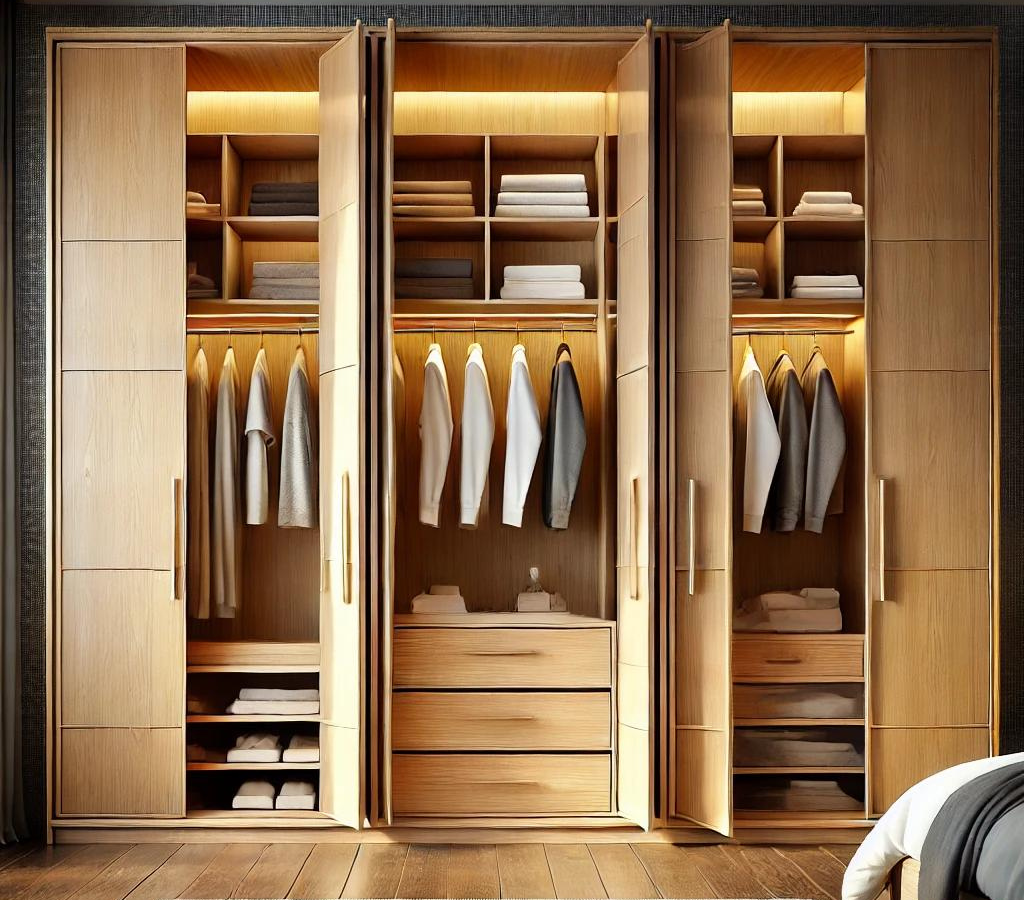 Triple Wardrobes