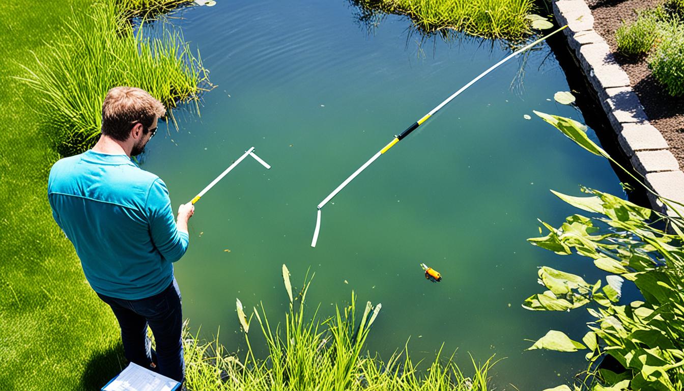 assessing pond dimensions