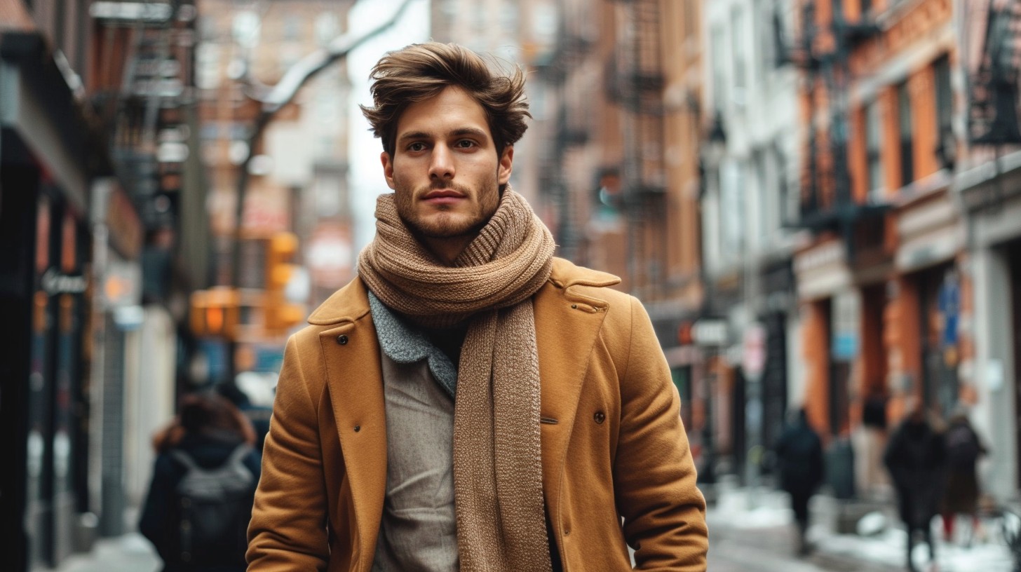 layering techniques, men's clothing, minimalist style