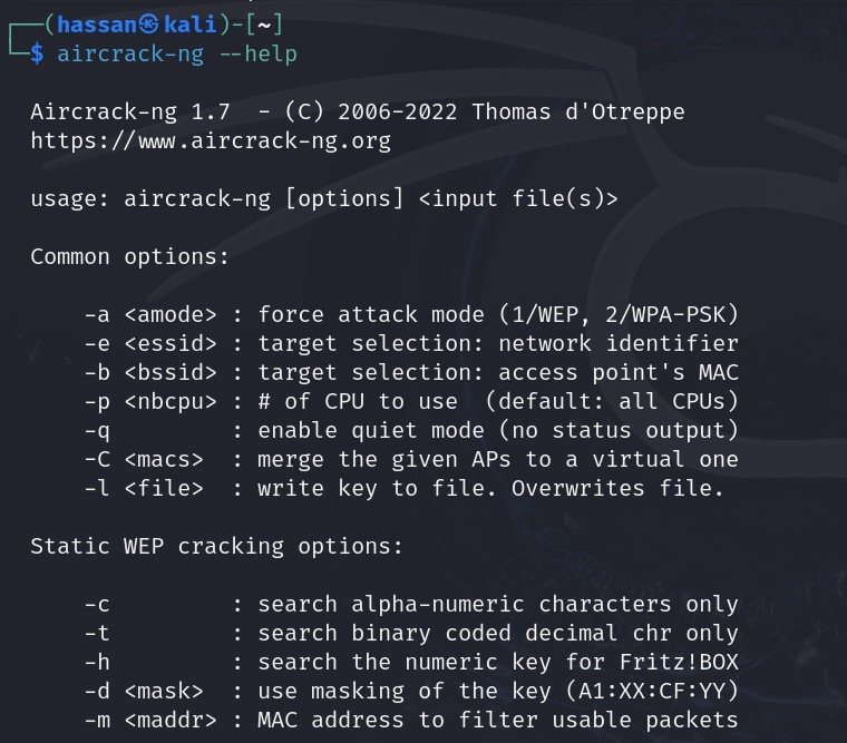 aircrack-ng in kali linux. Ethical Hacking Series [Part 2]: Mastering the Linux Command Line. Bash scripting and automation