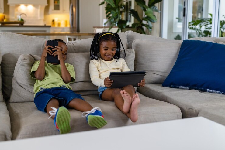 Children playing