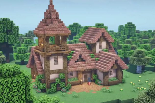 Building Minecraft House