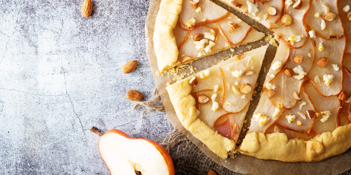 Pear and Almond Galette