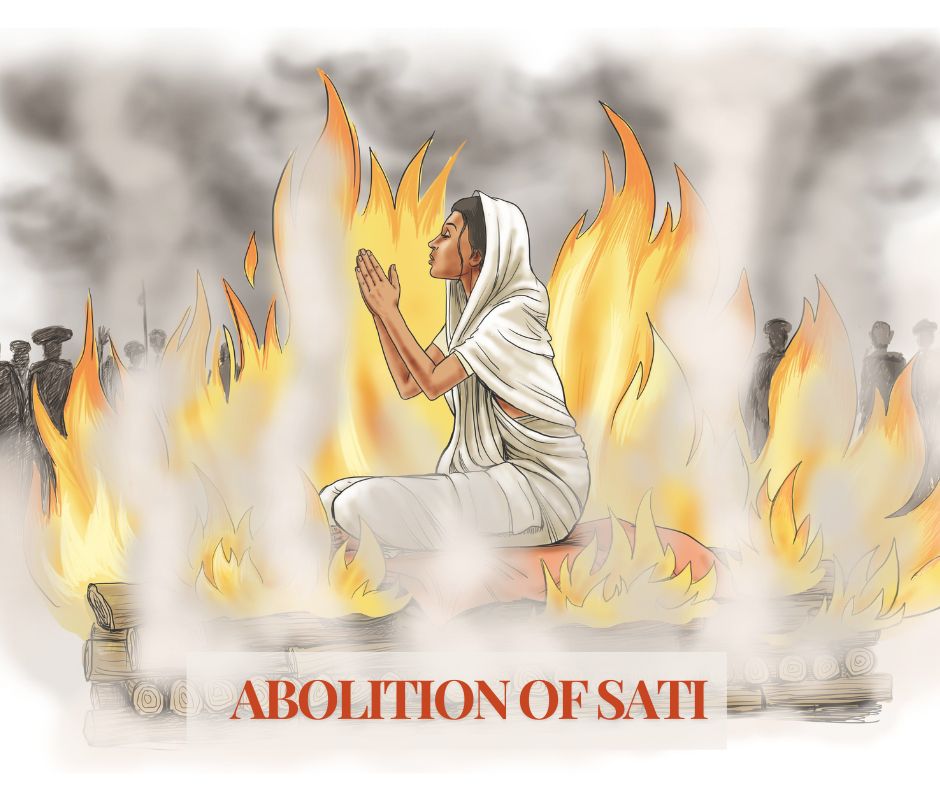 Abolition of Sati shows how laws influence society