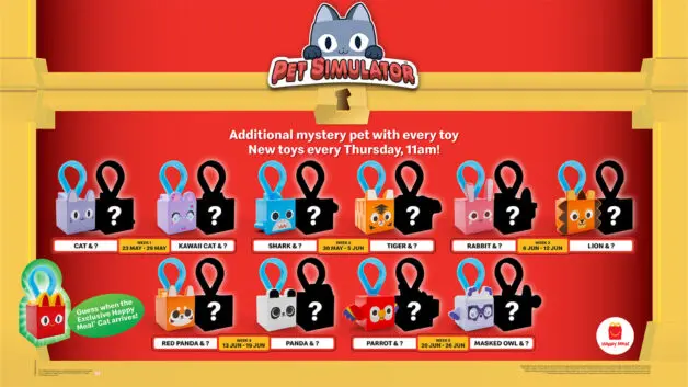 Unlock Fun with McDonald's Pet Simulator Happy Meals - WhatALife!