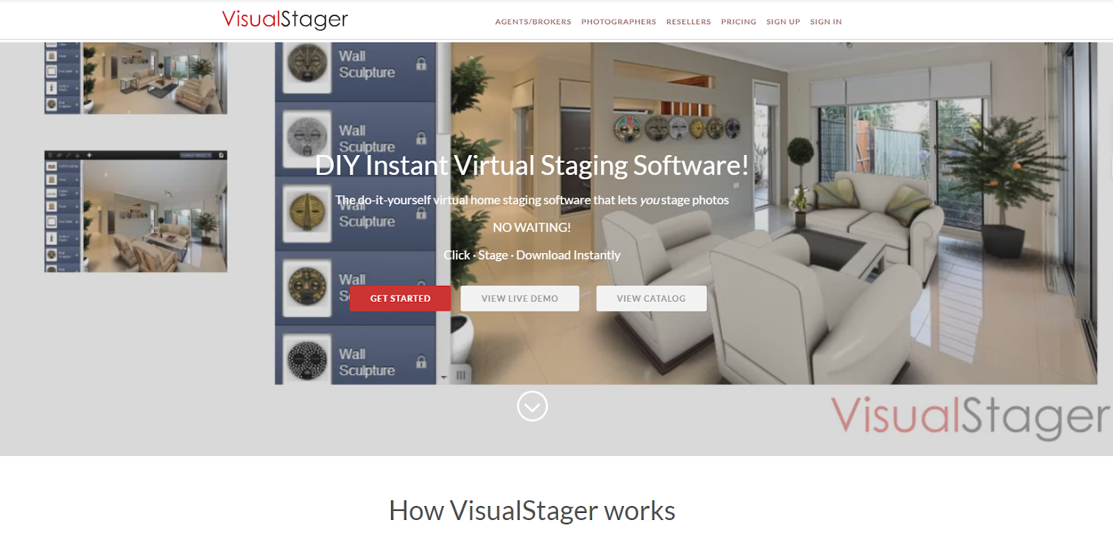 Virtual Staging AI Tool