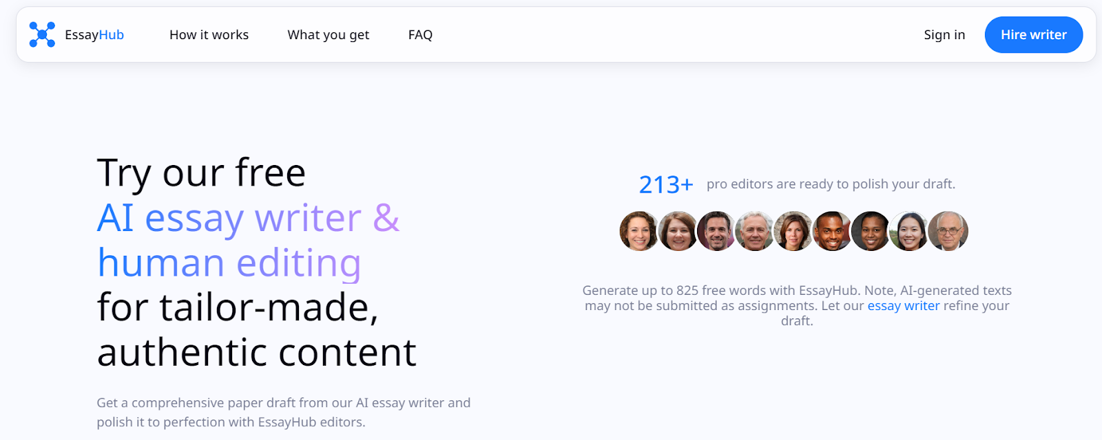 EssayHub AI Essay Writer