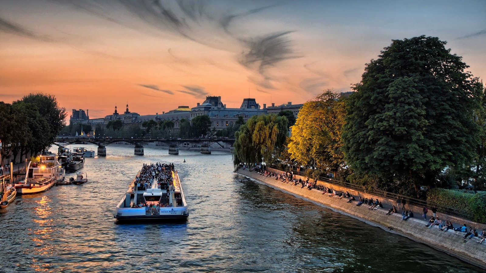 Activité à Paris : croisière sur la seine