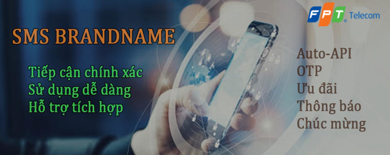 SMS OTP FPT – TIN NHẮN XÁC THỰC BẰNG MÃ OTP