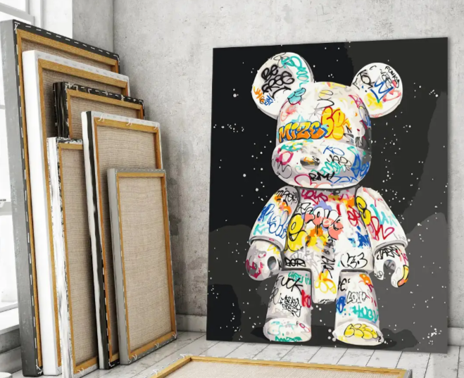 Картини за номерами Беарбрік (Bearbrick)