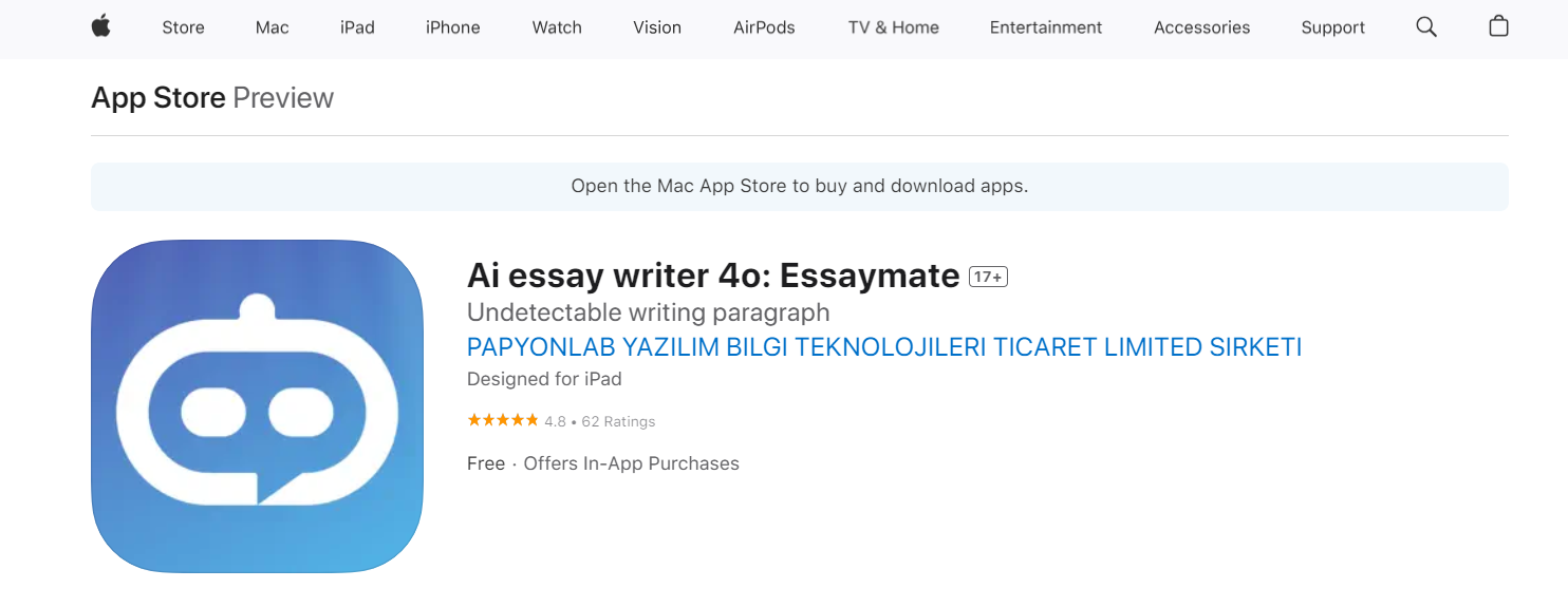 AI Essay Writer - 4O EssayMate