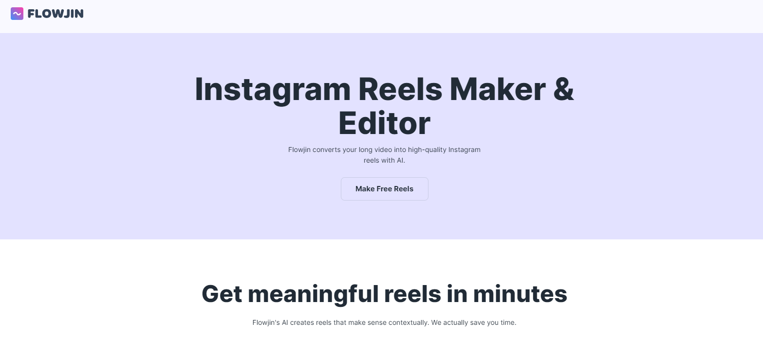 Flowjin AI Instagram Reels Creator