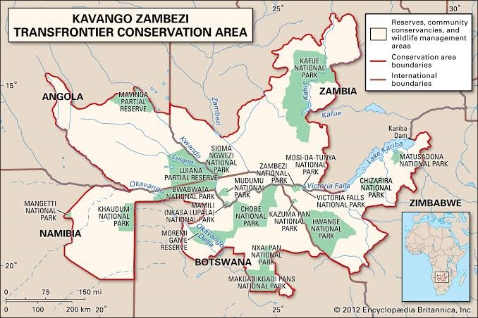 Kavango Zambezi Trans-Frontier Conservation Area