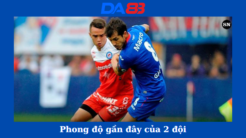 Phong độ của Argentinos Jrs vs Tigre