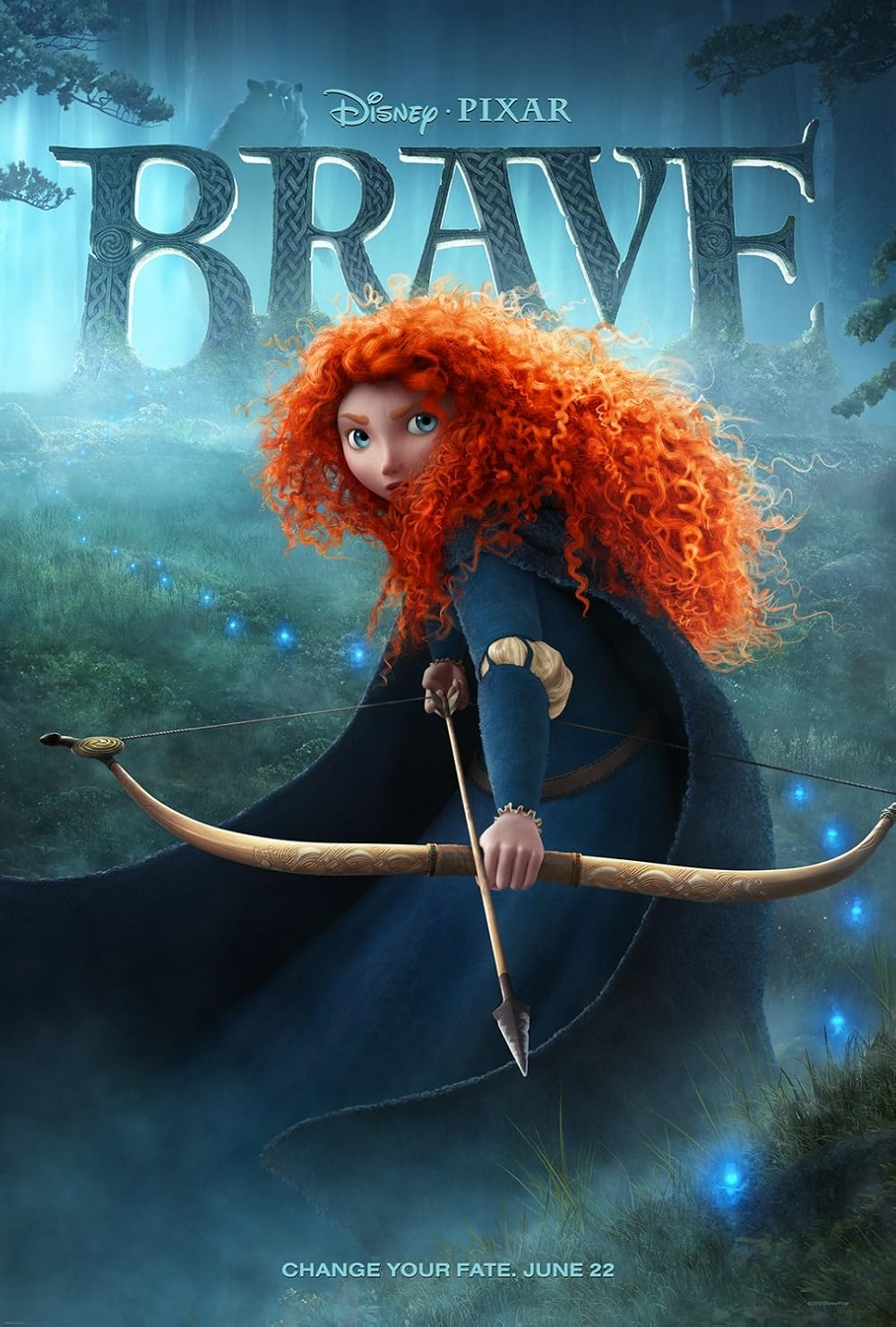 Brave- action adventure fantasy movie