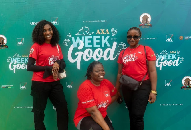 Hundreds of AXA Mansard employees volunteer sensitise public on the impact of waste on water with 