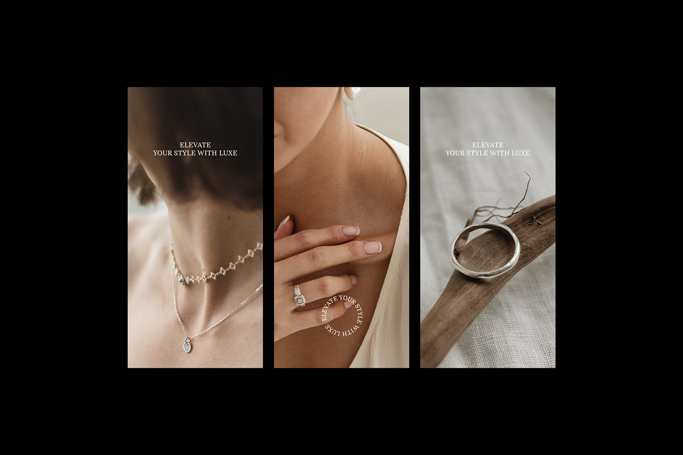 Artifact from the Luxe®: Branding and Visual Identity with Exquisite Silver Jewelry article on Abduzeedo