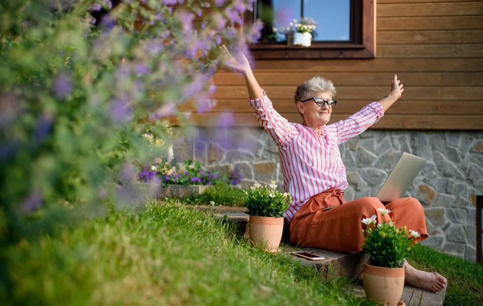Stress Reduction in lawn