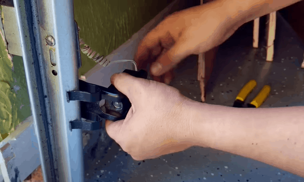 how to adjust garage door sensors