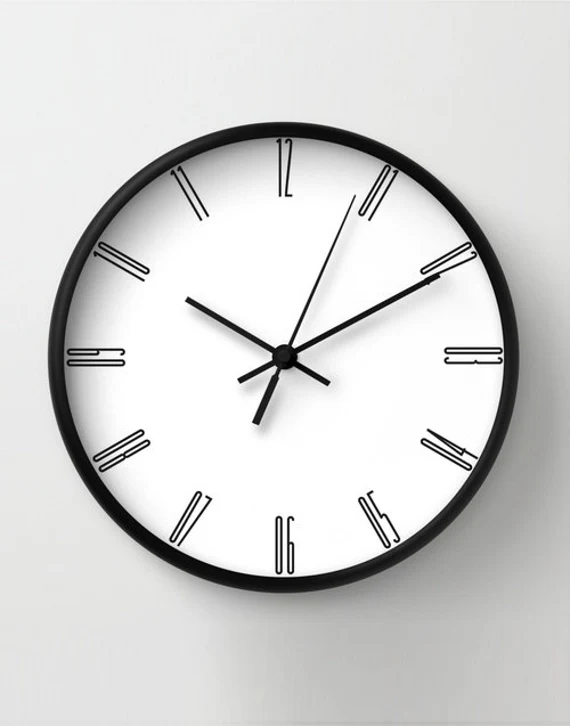 logo wall clock manufacturer