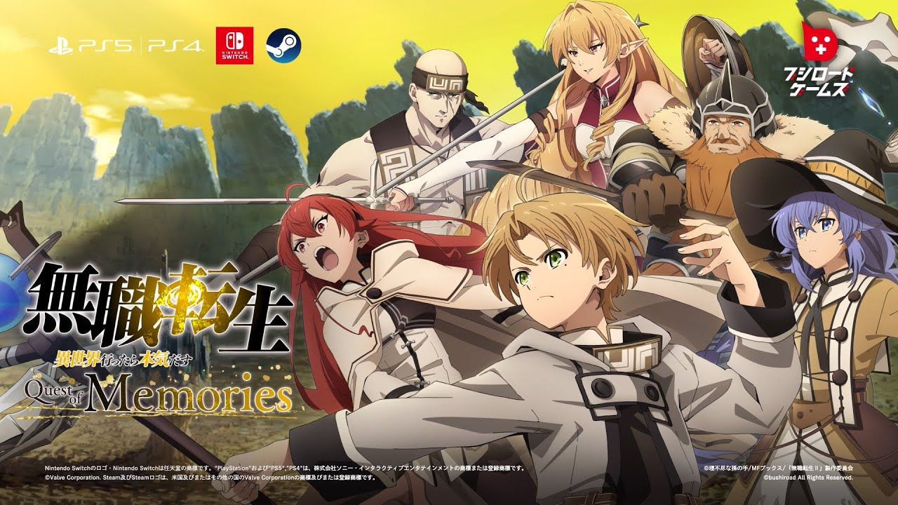 One of the best anime games - Mushoku Tensei: Jobless Reincarnation - Quest of Memories