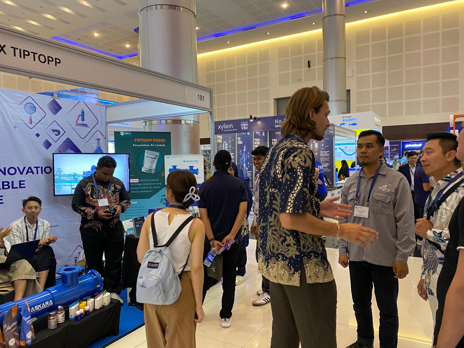 Booth FisTx X Tiptopp Aquaculture di APA 2024