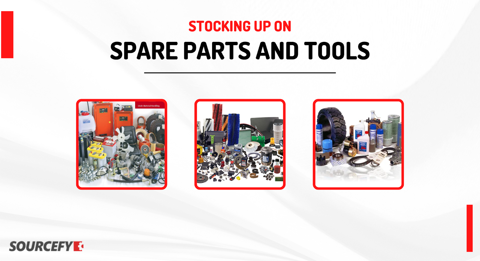 Stocking Up on Spare Parts and Tools