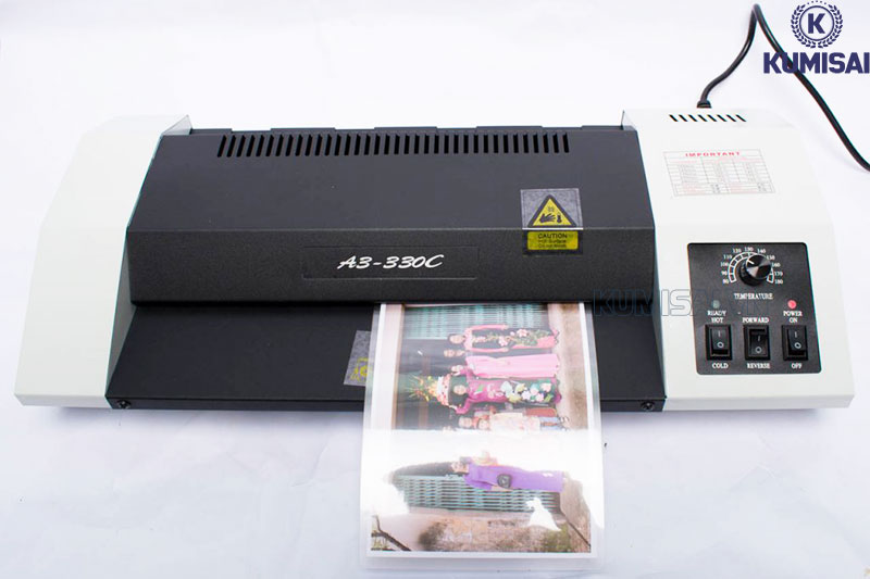 Máy ép plastic Laminator A3 - 330C cho ra những bản ép chất lượng cao, vượt trội