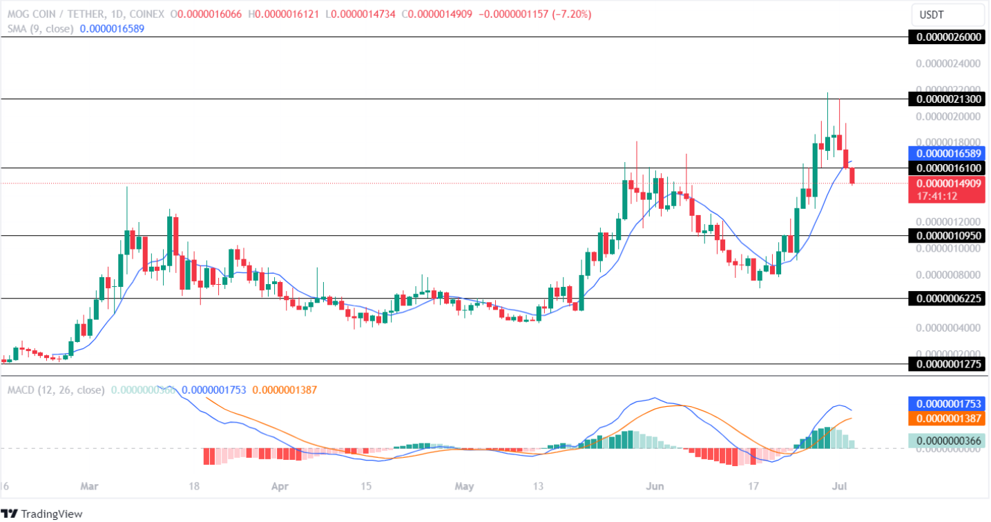 Mog Coin Price Analysis