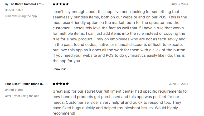 Bundler App reviews