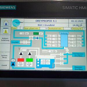 Various sensors monitor and document the flow rate and cleaning performance throughout the entire process.