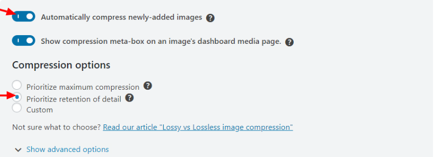 Optimizing Your Images with WP Optimize plugin