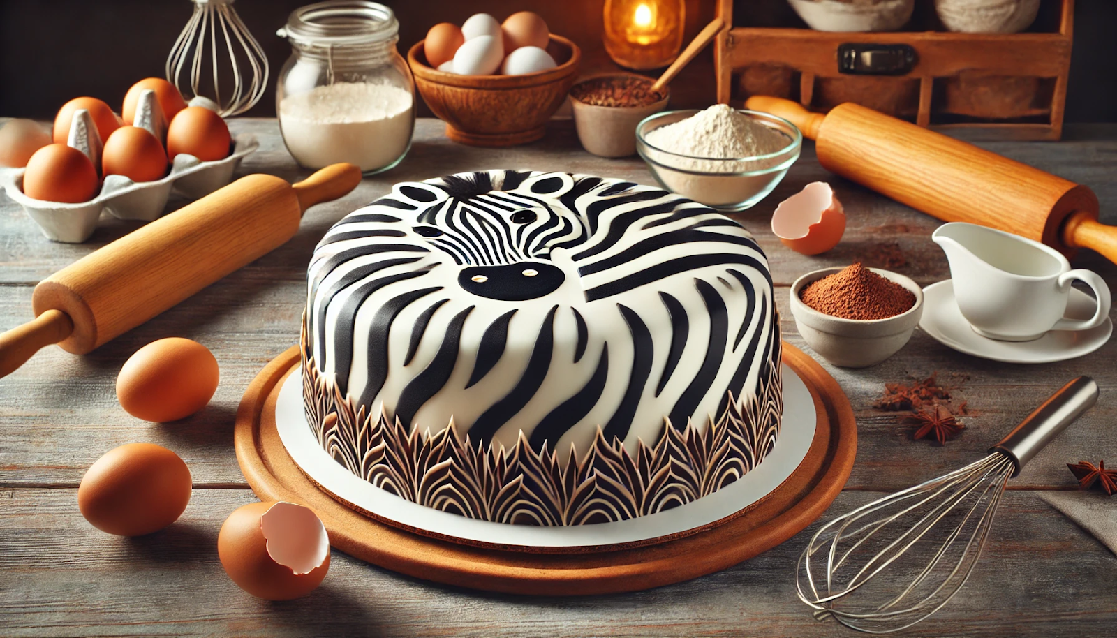 #4 Zebra Cake