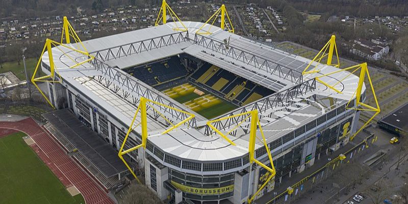 Sân vận động nổi tiếng của Đức - Signal Iduna Park - Dortmund