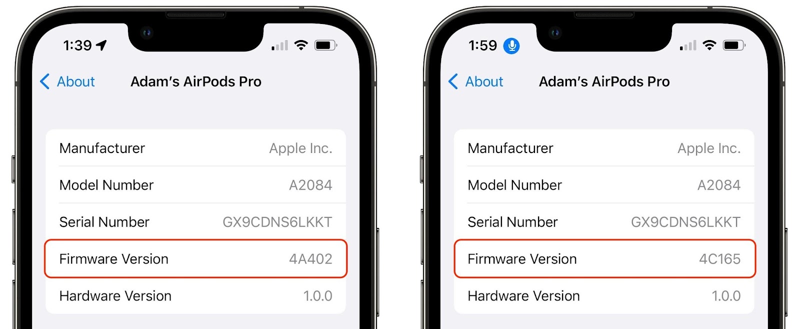 Update Firmware