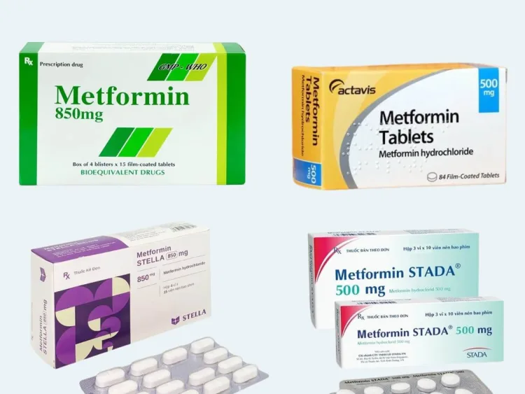 Thuốc điều trị tiểu đường Metformin trên thị trường