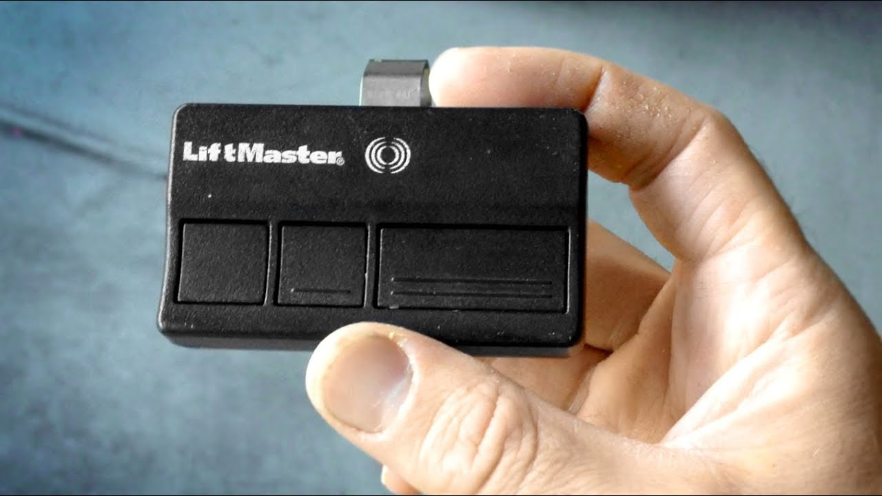 how to program a garage door remote liftmaster