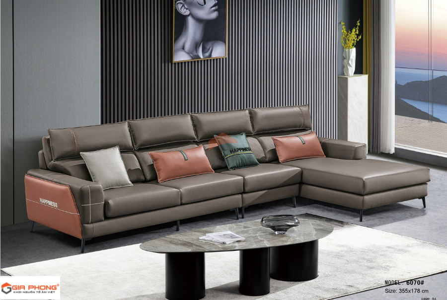 Top 50+ mẫu sofa nỉ giả da đẹp cho phòng khách tiện nghi