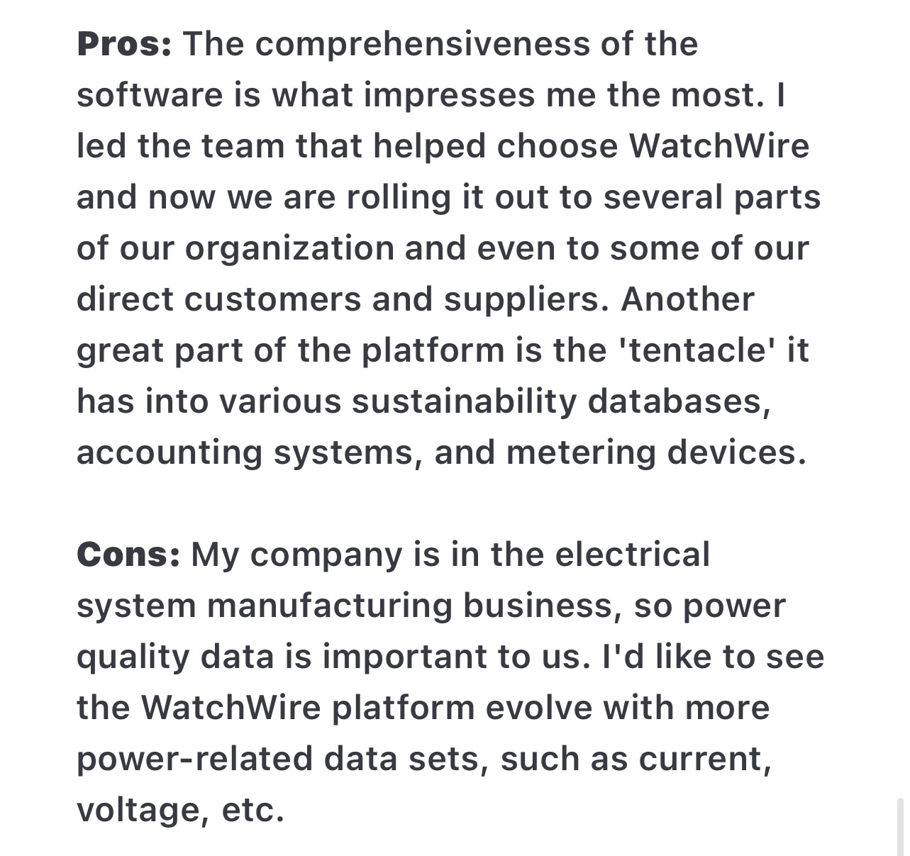 WatchWire Pros and Cons - G2 Reviews