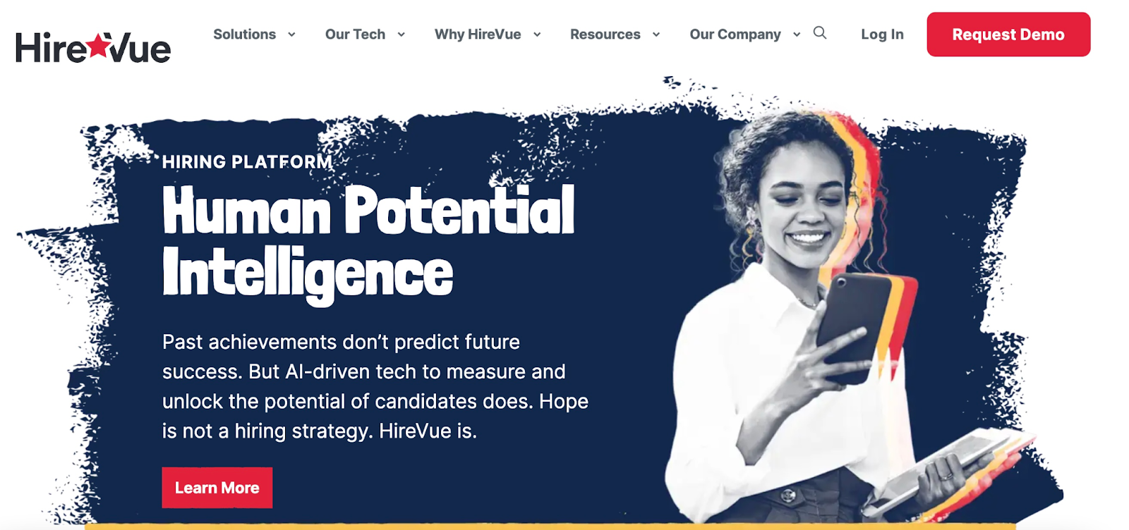 HireVue- AI tools for HR