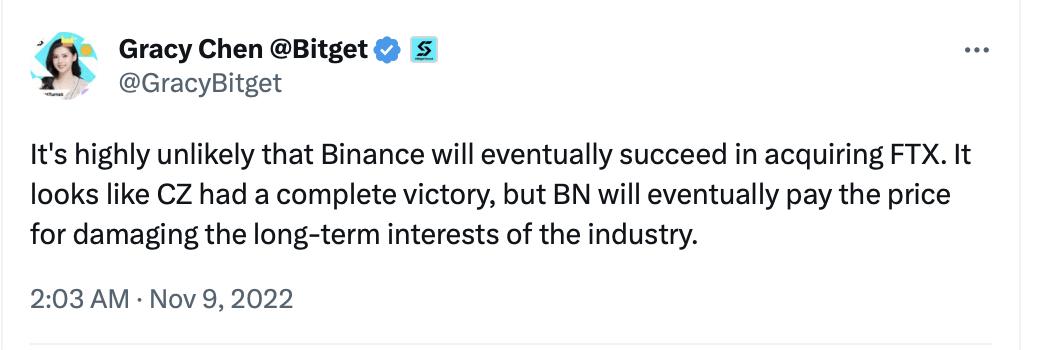 当社取引所のすべての従業員はユーザーでもあります: Bitget CEO グレイシー チェン氏へのインタビュー