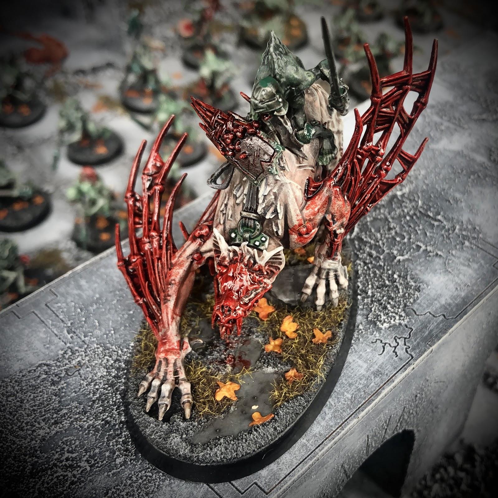A toy figurine of a monster  Description automatically generated