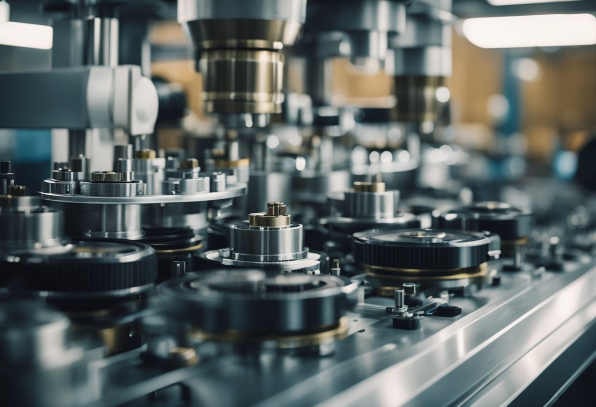 Machinery being serviced on a scheduled time basis